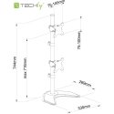 Techly ICA-LCD 2520V monitoriaus laikiklis arba stovas 68,6 cm (27") Stalas Juoda Techly ICA-LCD 2520V monitoriaus laikiklis arba stovas 68,6 cm (27") Stalas Juoda