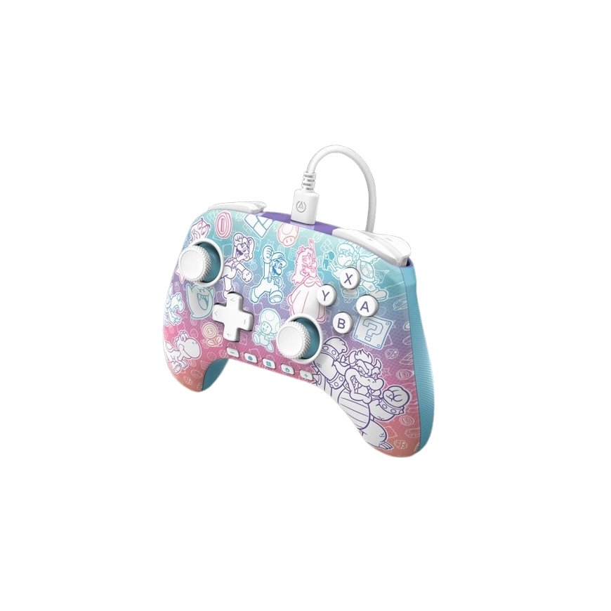 PowerA Advantage Mitmevärviline USB Juhtpult Analoog/digitaal Nintendo Switch 2 – 3