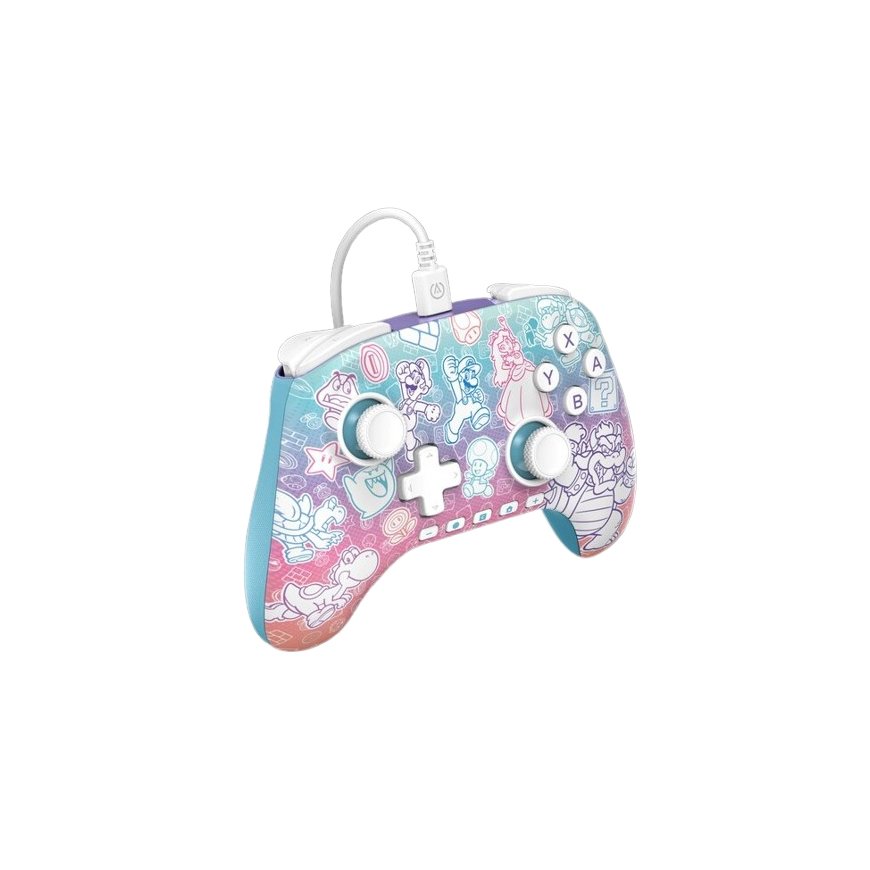 PowerA Advantage Mitmevärviline USB Juhtpult Analoog/digitaal Nintendo Switch 2 – 4