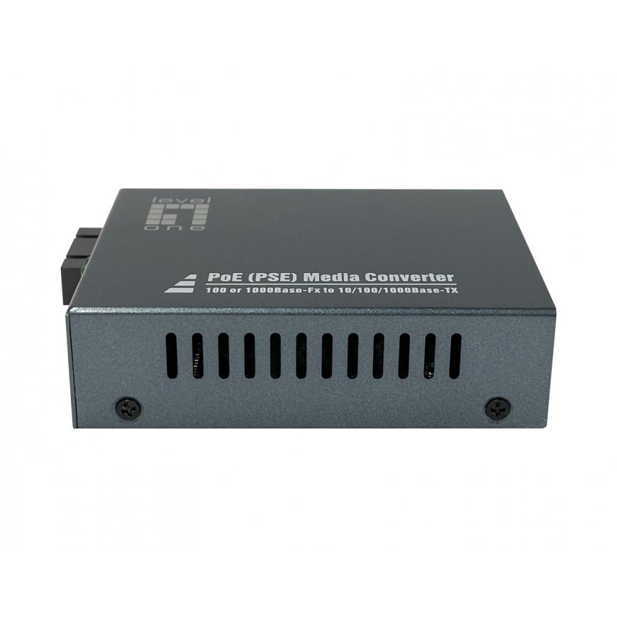 LevelOne GVT-2014 verkon mediamuunnin 1000 Mbit/s 1310 nm Yksittäistila Harmaa – 2