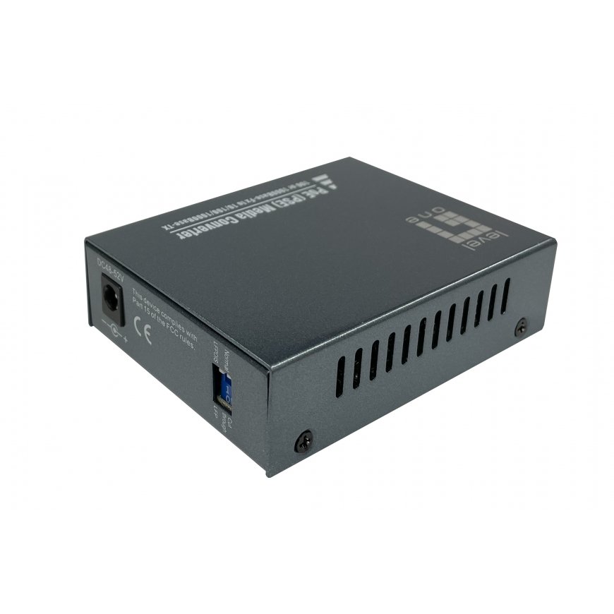 LevelOne GVT-2014 tinklo medijos keitiklis 1000 Mbit/ai 1310 nm Vienas režimas Pilka – 4