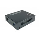 LevelOne GVT-2014 verkon mediamuunnin 1000 Mbit/s 1310 nm Yksittäistila Harmaa LevelOne GVT-2014 verkon mediamuunnin 1000 Mbit/s 1310 nm Yksittäistila Harmaa