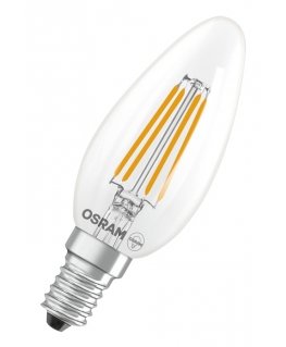 Osram 4099854467776 LED-pirn Soe valge 2700 K 3,4 W E14 D