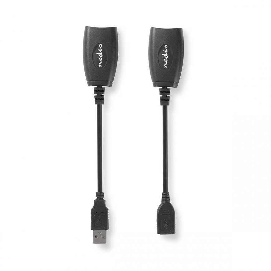 Nedis CCGB60EXTBK500 гендерный адаптер RJ-45 USB 1.1 Type-A Черный – 2