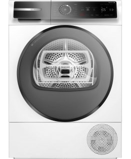 Bosch Serie 8 soojuspumpaga kuivati, 9 kg, valge (WQB246DSSN)