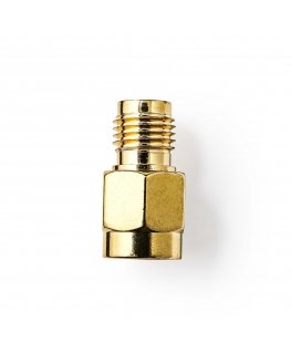 Nedis CSGP02112GD cable gender changer SMA Female SMA Male Gold