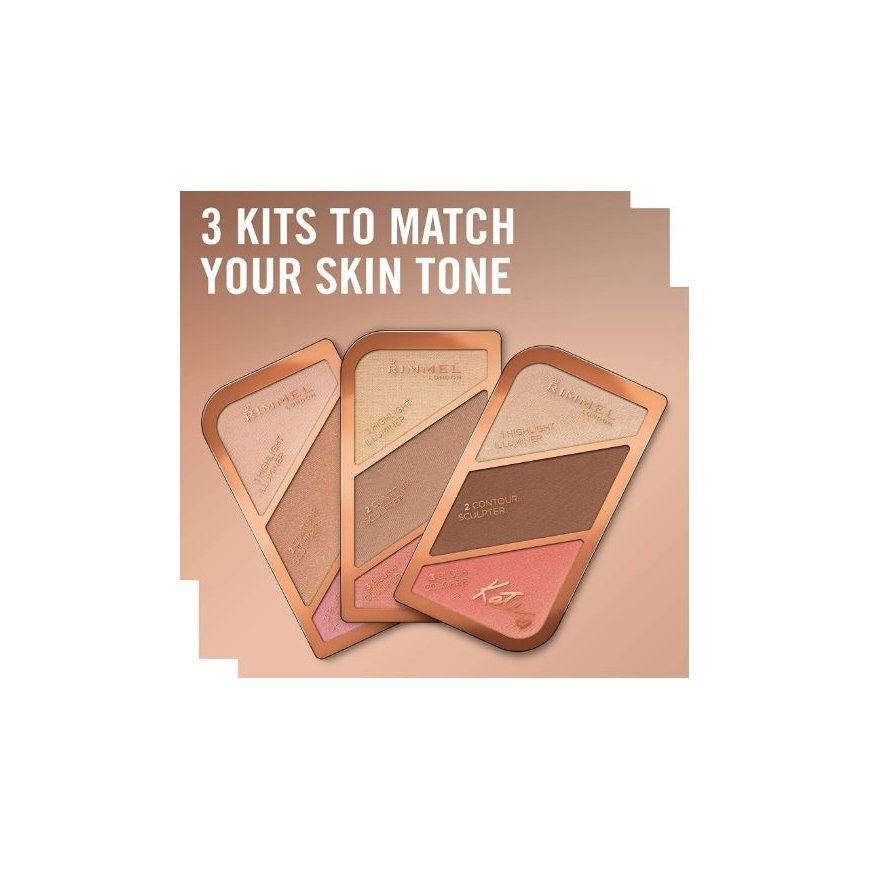 Rimmel Terra Sculpting Palette, 002 Coral – 4