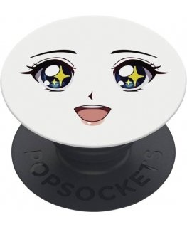 PopSockets Sparkle Eyes Pasīvais turētājs Mobilais tālrunis/viedtālrunis Melns, Balts