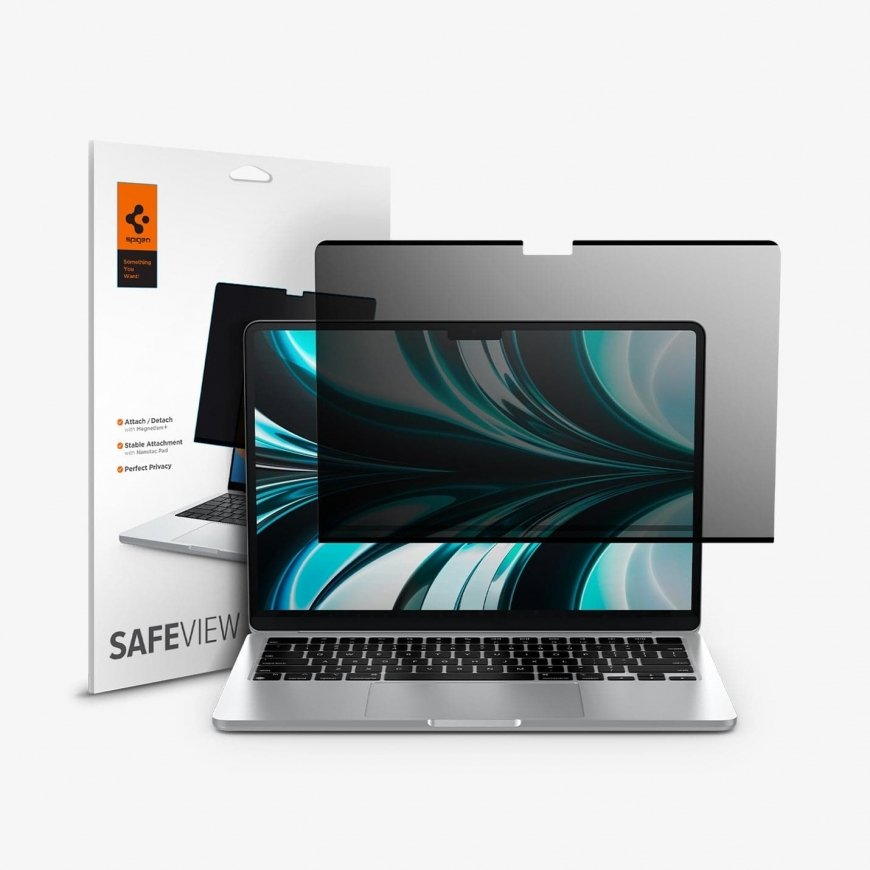 Spigen AFL06253 kannettavan tietokoneen lisävaruste Kannettavan tietokoneen näytönsuoja