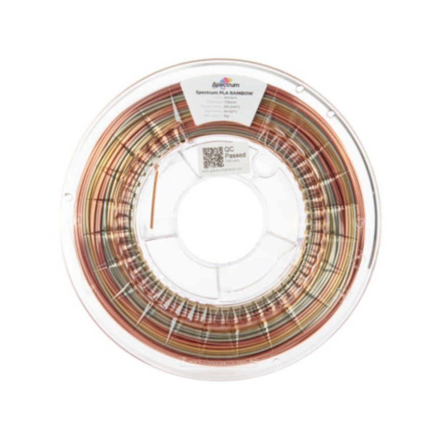 Spectrum Filaments 81021 3D printing material Polylactic acid (PLA), Silk Multicolour 1 kg – 3