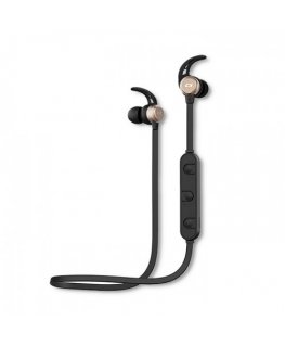 Qoltec 50842 наушники/гарнитура Беспроводной Заушины Calls/Music Микро-USB Bluetooth Черный, Золото