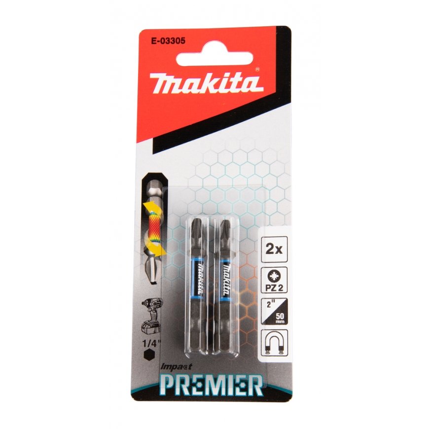 Makita E-03305 screwdriver bit 2 pc(s) – 2