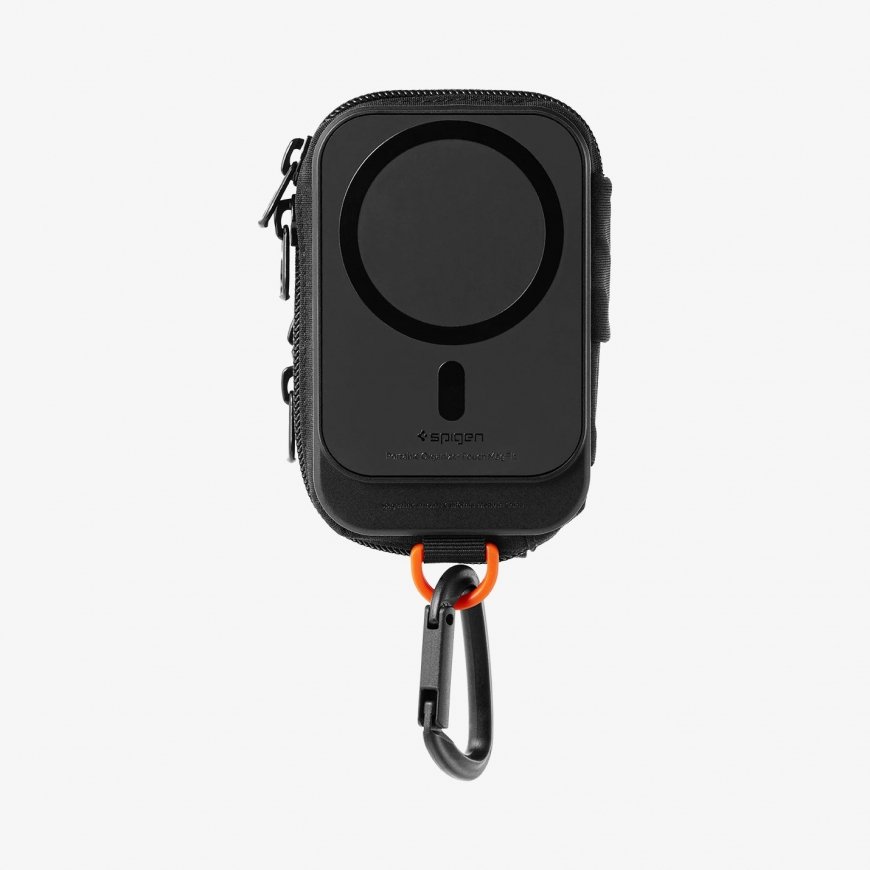 Spigen Snap Zip (MagFit) MagSafe Card Wallet Black – 4