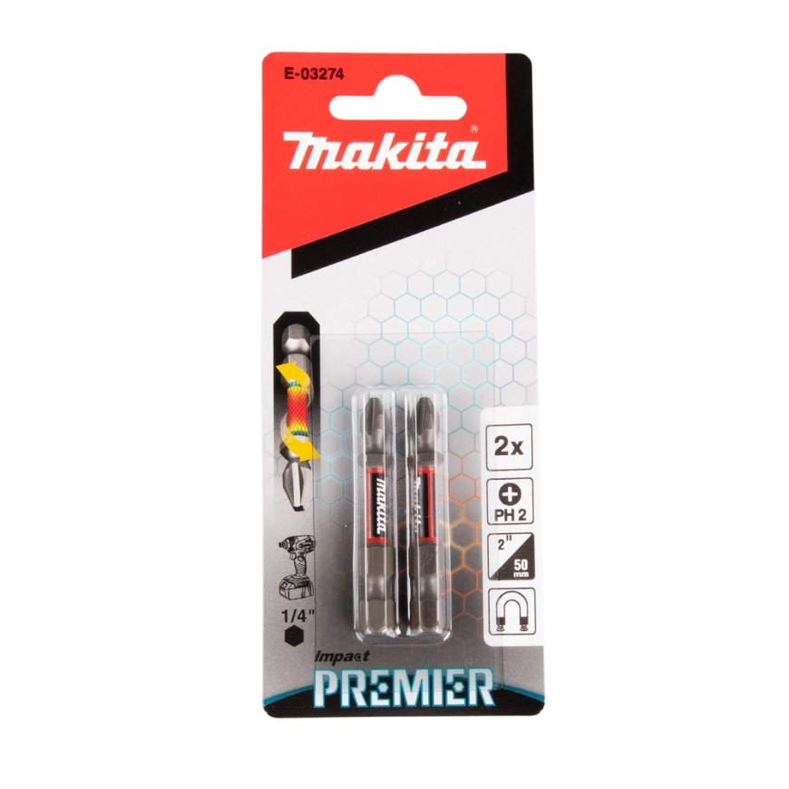 Makita E-03274 kruvikeerajaotsik 2 tk – 2