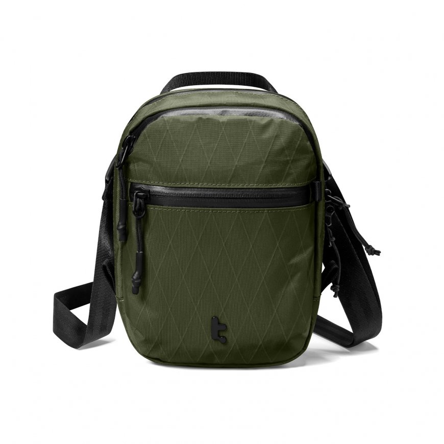 tomtoc Aviator-T37 X-pac olkalaukku, vihreä