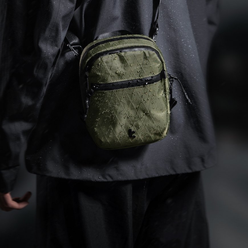 tomtoc Aviator-T37 X-pac olkalaukku, vihreä – 4