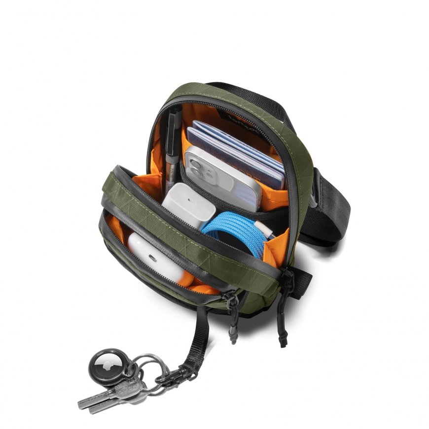 tomtoc Aviator-T37 X-pac olkalaukku, vihreä – 5