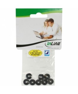 InLine 244 starplika, sadalītājs un blīve 8 pcs Plakana paplāksne Gumija