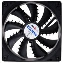Zalman ZM-F3(SF) Tietokoneen jäähdytysjärjestelmä Tietokonekotelo Tuuletin 12 cm musta