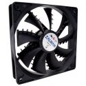 Zalman ZM-F3(SF) Tietokoneen jäähdytysjärjestelmä Tietokonekotelo Tuuletin 12 cm musta