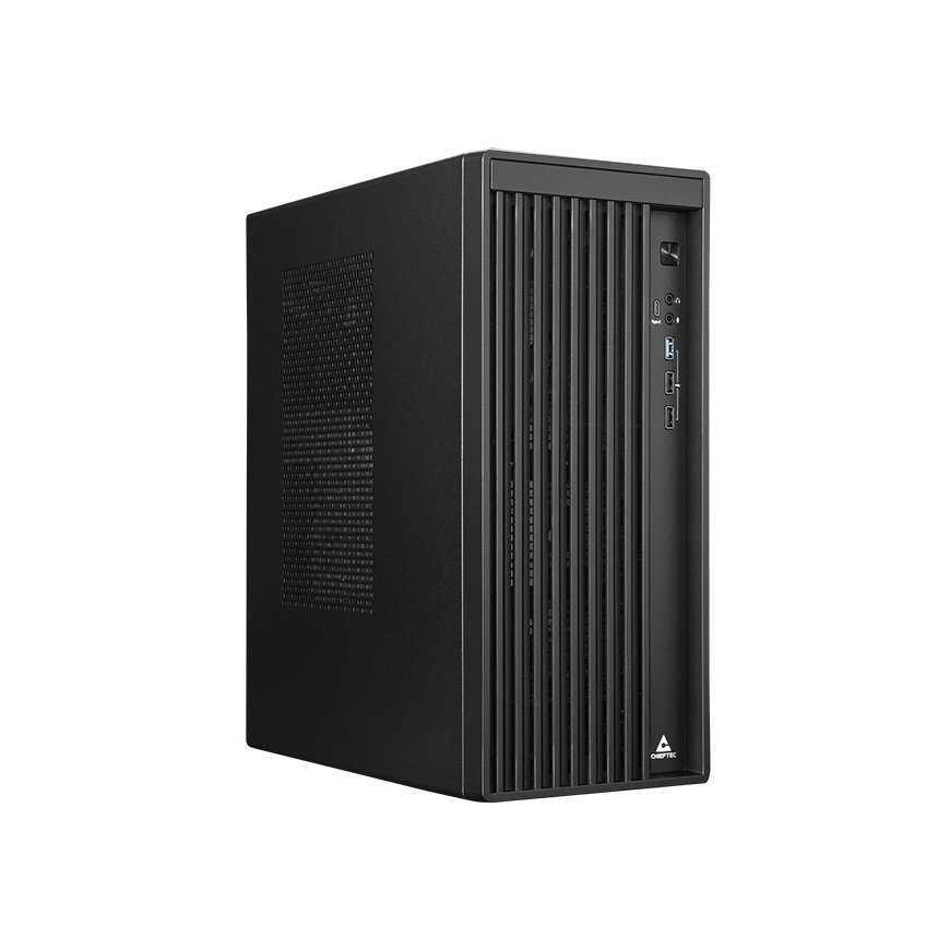 Chieftec Midi Tower BS-20B-OP, Schwarz o.NT Melns