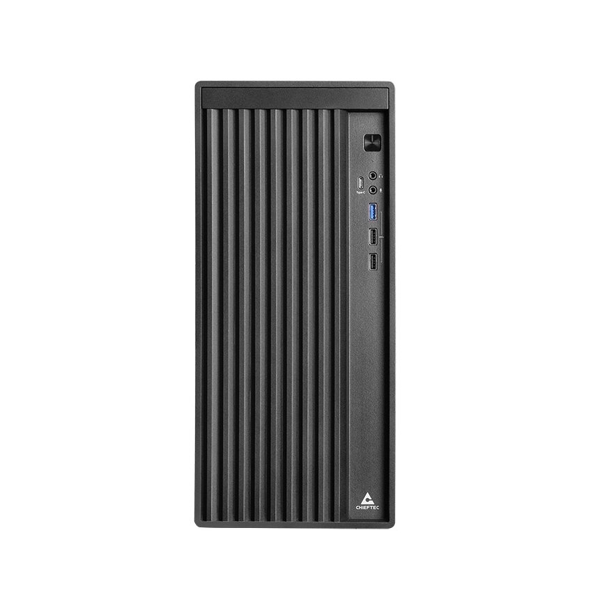 Chieftec Midi Tower BS-20B-OP, Schwarz o.NT „Midi Tower“ Juoda – 2