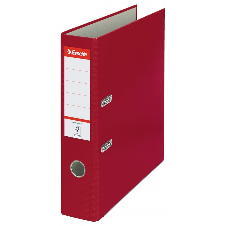 Esselte Essentials Lever Arch File, 30% pre-consumer recycled PP foil