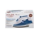 Adler AD 5022 Kuivalt ja auruga triikimine Keraamiline tald 2200 W Sinine, Valge