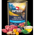 Konservi suņiem - Ontario Adult Veal Pate with Turmeric Flavor Konservi suņiem - Ontario Adult Veal Pate with Turmeric Flavor