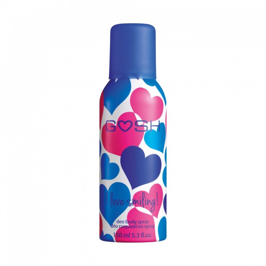 GOSH I LOVE! Naisten Spray-deodorantti 150 ml 1 kpl