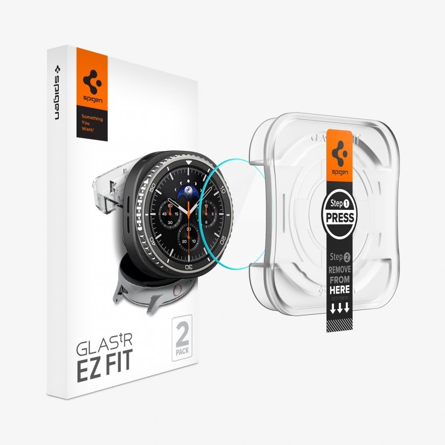 Spigen GLAS.tR EZ Fit Watch 8 Classic (46mm) Screen Protector