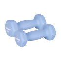 Hex neoprene dumbbells 2x1kg, REBEL ACTIVE Hex neoprene dumbbells 2x1kg, REBEL ACTIVE