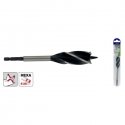 Tivoly Wood Drill Bit 26 mm, Four Flutes, 1/4 Hex Shank Tivoly Wood Drill Bit 26 mm, Four Flutes, 1/4 Hex Shank