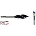 Tivoly Wood Drill Bit 26 mm, Four Flutes, 1/4 Hex Shank Tivoly Wood Drill Bit 26 mm, Four Flutes, 1/4 Hex Shank