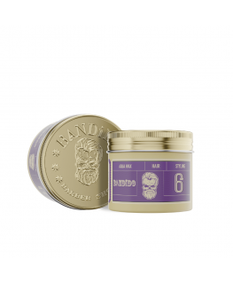 Bandido Cosmetics Bandido Aqua 6 Wax Matu veido vasks, Medium Violetta, 125ml