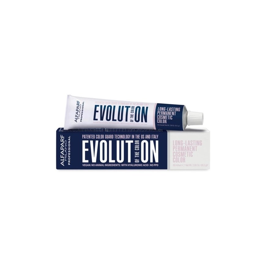 Alfaparf Evolution juuksevärv, 60ml - 6,32 | Tume lilla kuldne värv heledatele juustele