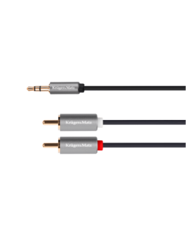 Kruger & Matz Basic 2RCA - AUX 3.5mm kaabel 3m