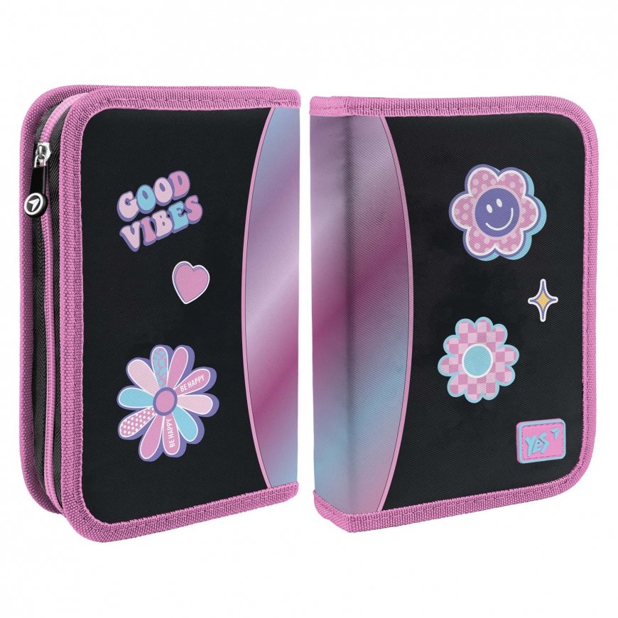 Formed pencil case YES single compartment, without flaps, HP-02 Be Happy – 2
