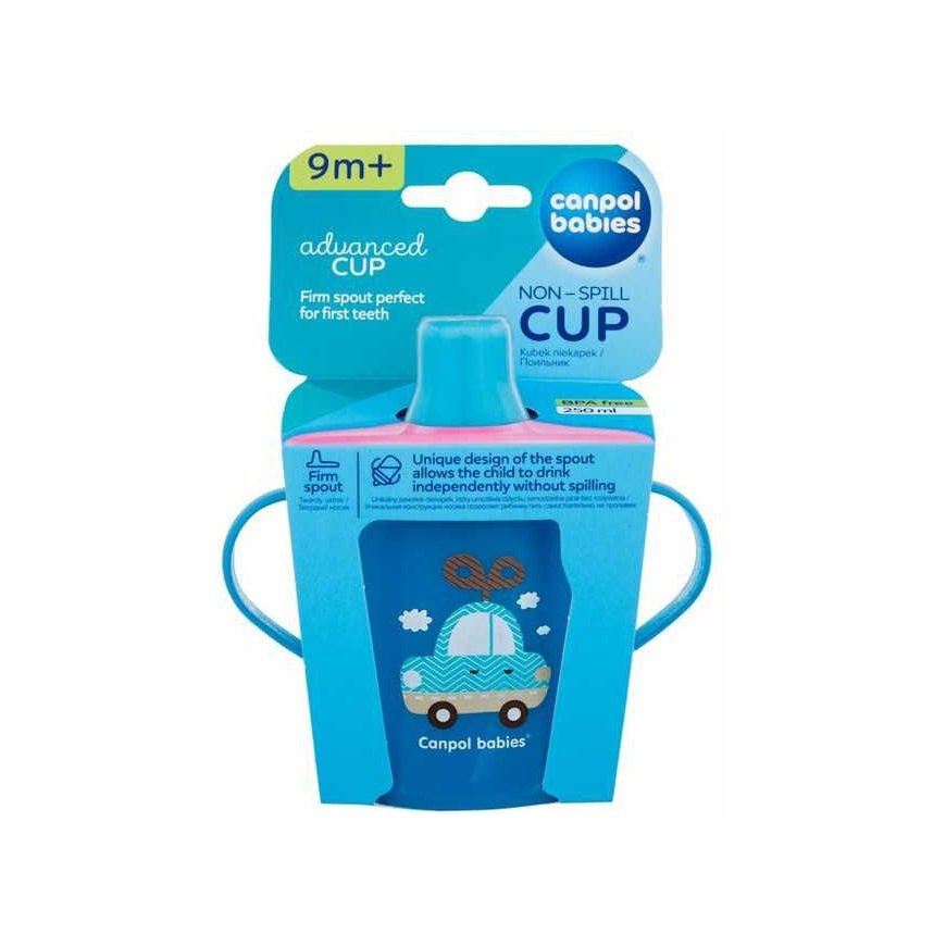 CANPOL BABIES mittevaliv tass, 250 ml, sinine, 31/200_blu – 2