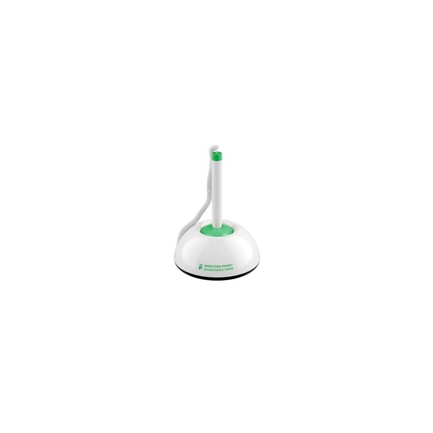 Antibacterial pen with holder ICO PARTNER PEN, 0.8 mm, blue