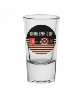 Kana Sportowy 6 Gol Live 25 ml degtinės stiklinių rinkinys SPORTS CHANNEL