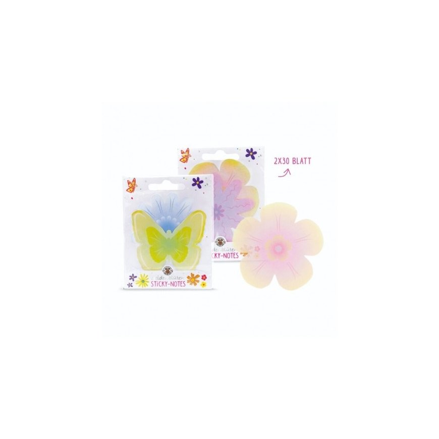 Trendhaus Good Feelings HF - Silk Paper Sticky Notes (1 set, 2 designs)