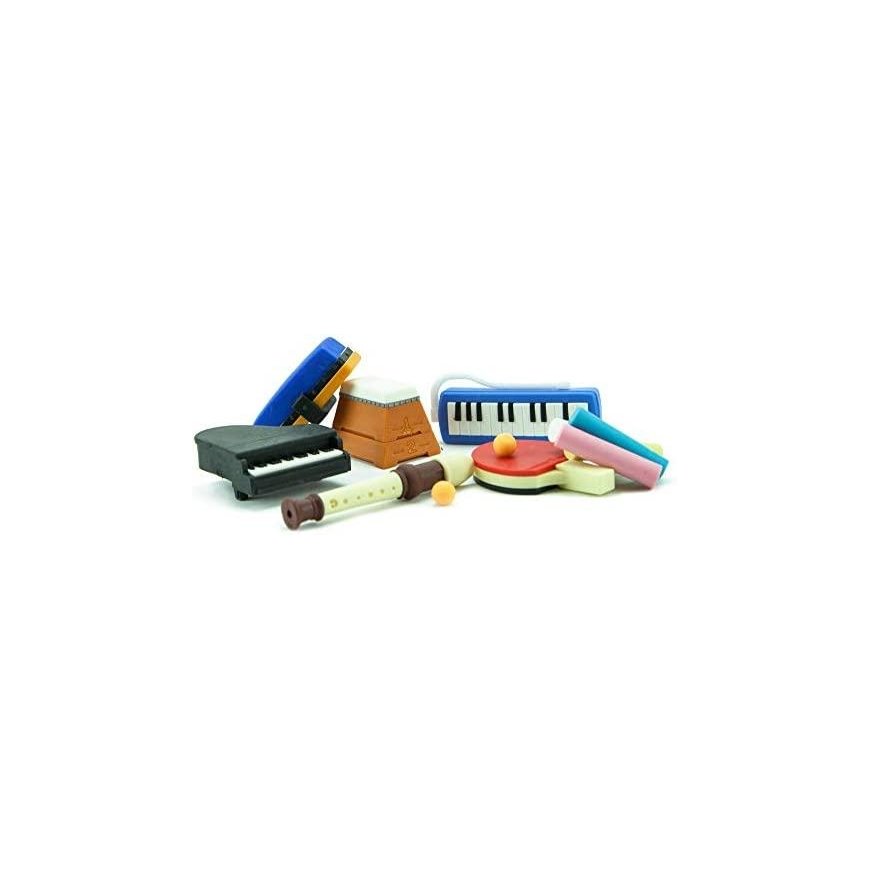 IWAKO trintukų- jaottelusetti "School Supply No.2" ER-BRI039 – 2