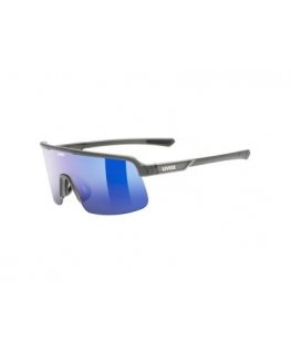 UVEX SUNGLASSES DYRT SMOKE Matte/MIR.Blue (S5330955514)