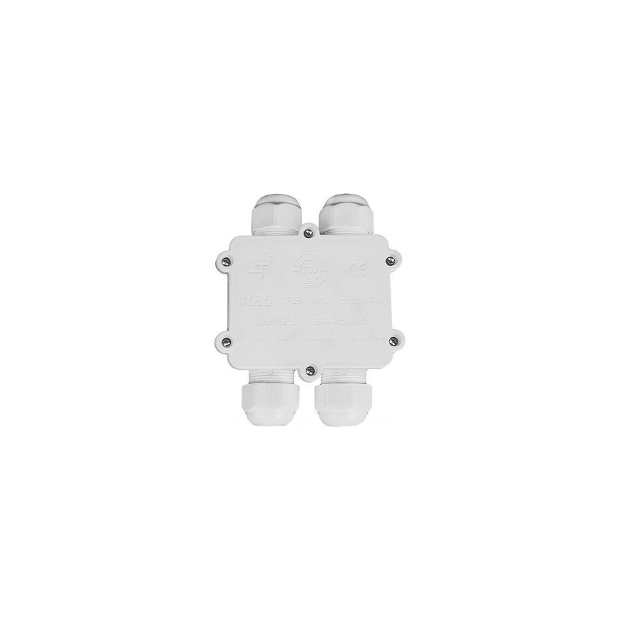 Solight jungiamoji dėžutė 4 x 10A balta – 2