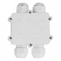 Solight jungiamoji dėžutė 4 x 10A balta Solight jungiamoji dėžutė 4 x 10A balta