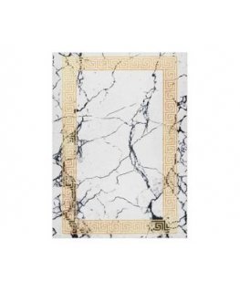 Stila paklājs ARLEN MARBLE4, balta krāsa, glamour stils, izmērs 120x170, ražotājs Hakano.