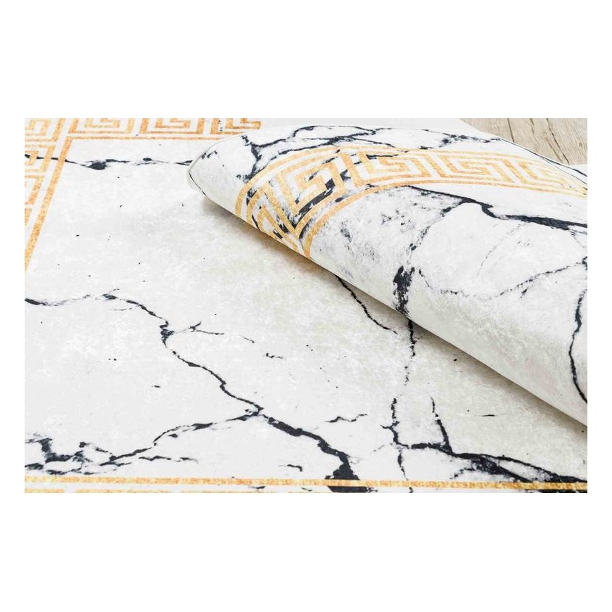 Стильный ковер ARLEN MARBLE4 белого цвета в стиле гламур 120x170 Hakano – 2
