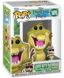 FUNKO POP! Vinilinā figūriņa: Princese un varde - Luiss ar Reimondu, 9 cm