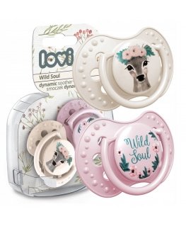 LOVI silikoonist dünaamilised lutid WILD SOUL GIRL, 0-2 kuud, 2 tk, 22/881tütarlaps.